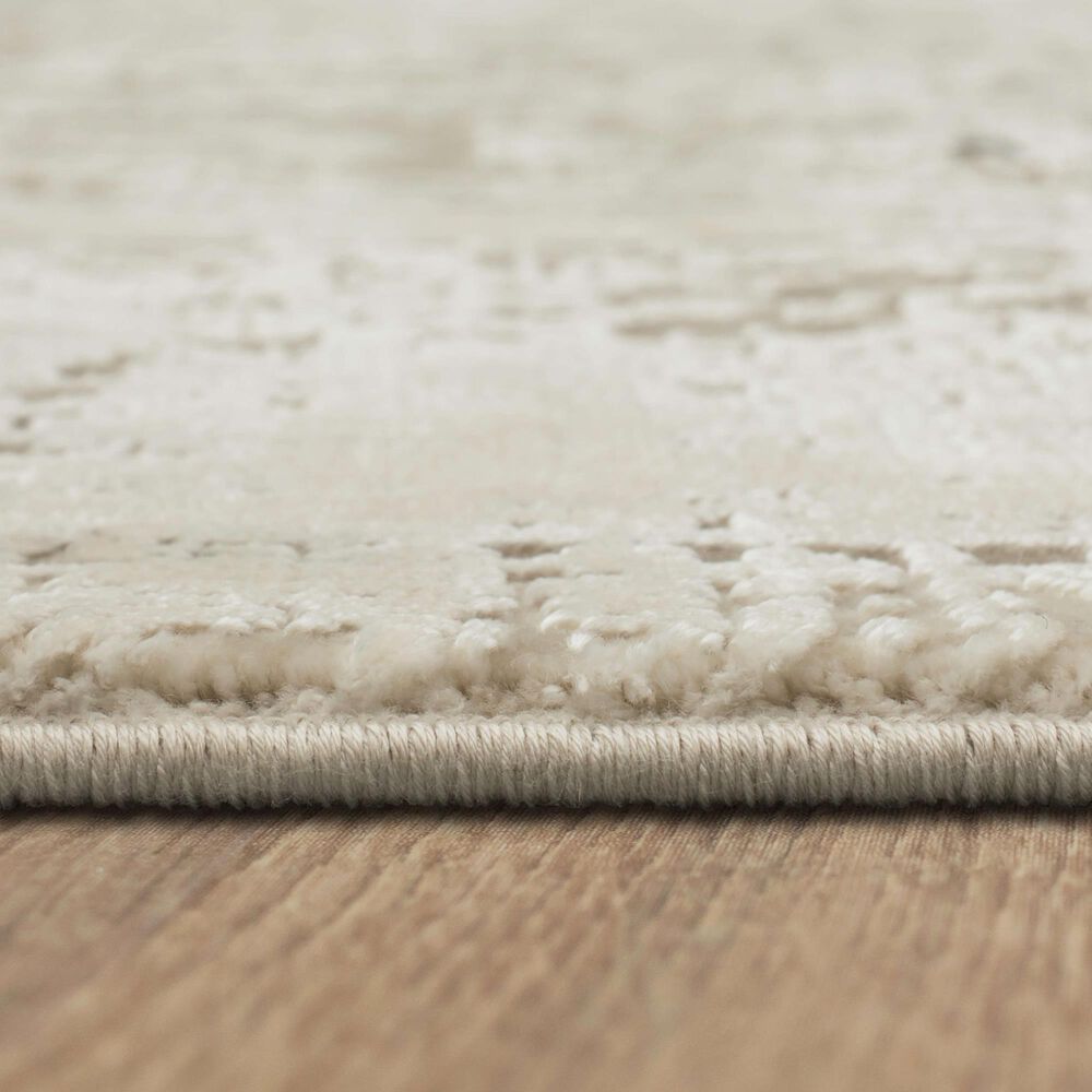 Karastan Tryst Vinci 5&#39; x 8&#39; Cream Area Rug, , large