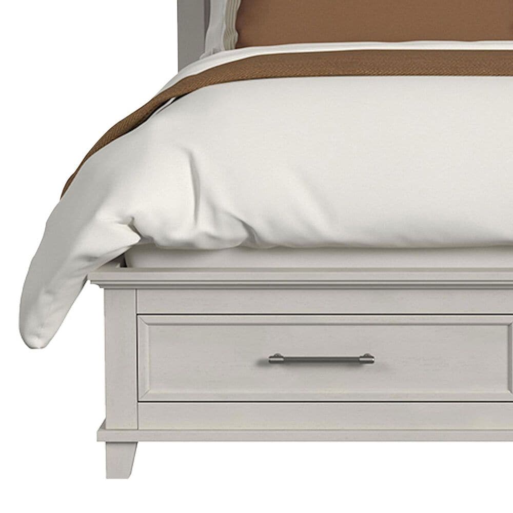 Mayberry Hill Canterbury Queen Storage Bed in Ivory, , large