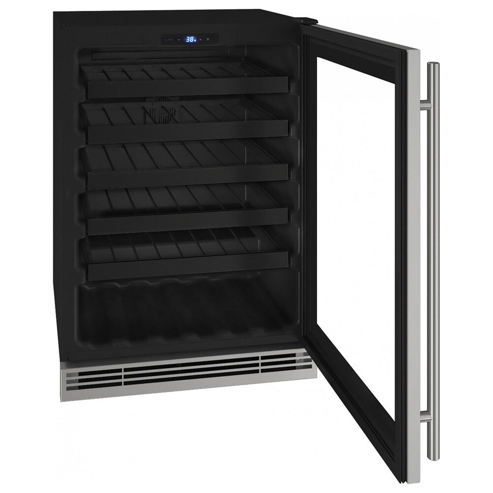 U-Line 5.5 Cu. Ft. Wine Refrigerator in Stainless Steel, , large