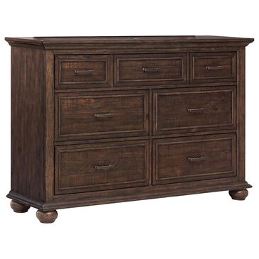 Samuel Lawrence Chatham Park 7 Drawer Dresser in Chattered Tobacco, , large