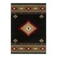 Oriental Weavers Hudson 87G 6"7" x 9"6" Black Area Rug, , large