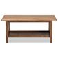Baxton Studio Rylie Coffee Table in Walnut Brown, , large