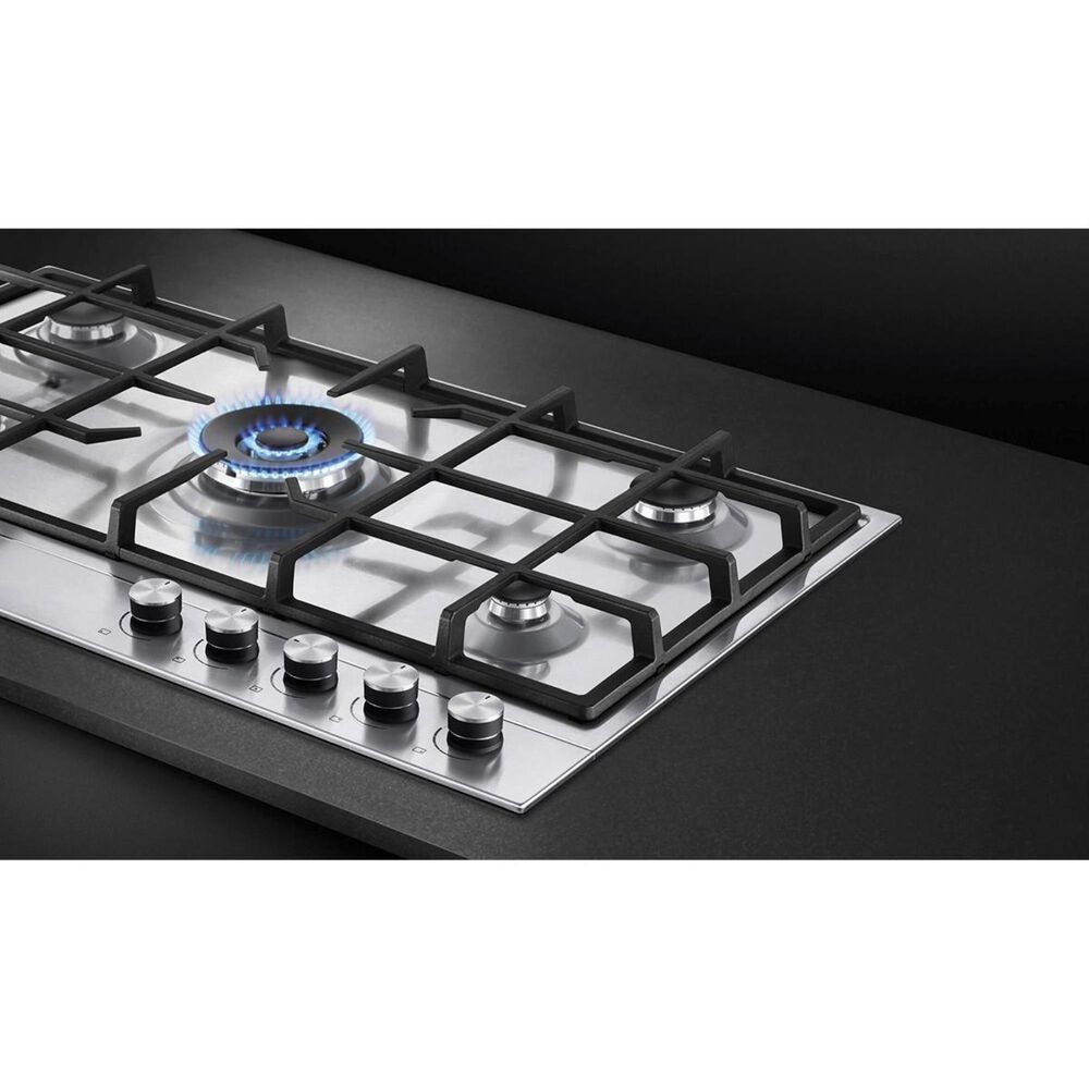 Fisher and Paykel 30&quot; Liquid Propane Gas Cooktop with 5-Burner in Stainless Steel, , large