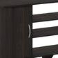 HOMLUX 42.1" Modern TV Stand Entertainment Center with 2-Door in Espresso, , large