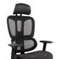 Rta Products Llc Ultimate Reclining Ergonomic Mesh Office Chair with Lumbar Support and Footrest in Black, , large