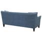 Fulton Home Kendrick Stationary Sofa in Denim and Espresso, , large