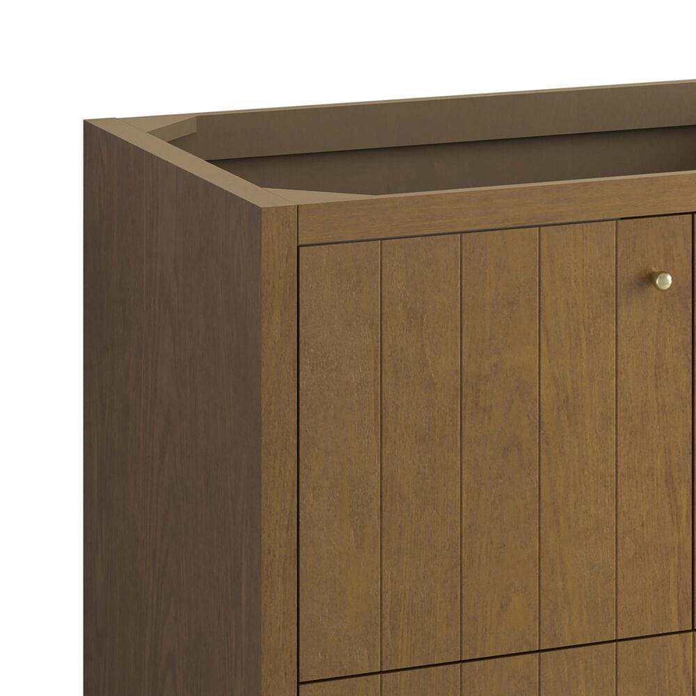 James Martin Hudson 36" Single Bathroom Vanity Cabinet in Honey Oak, , large