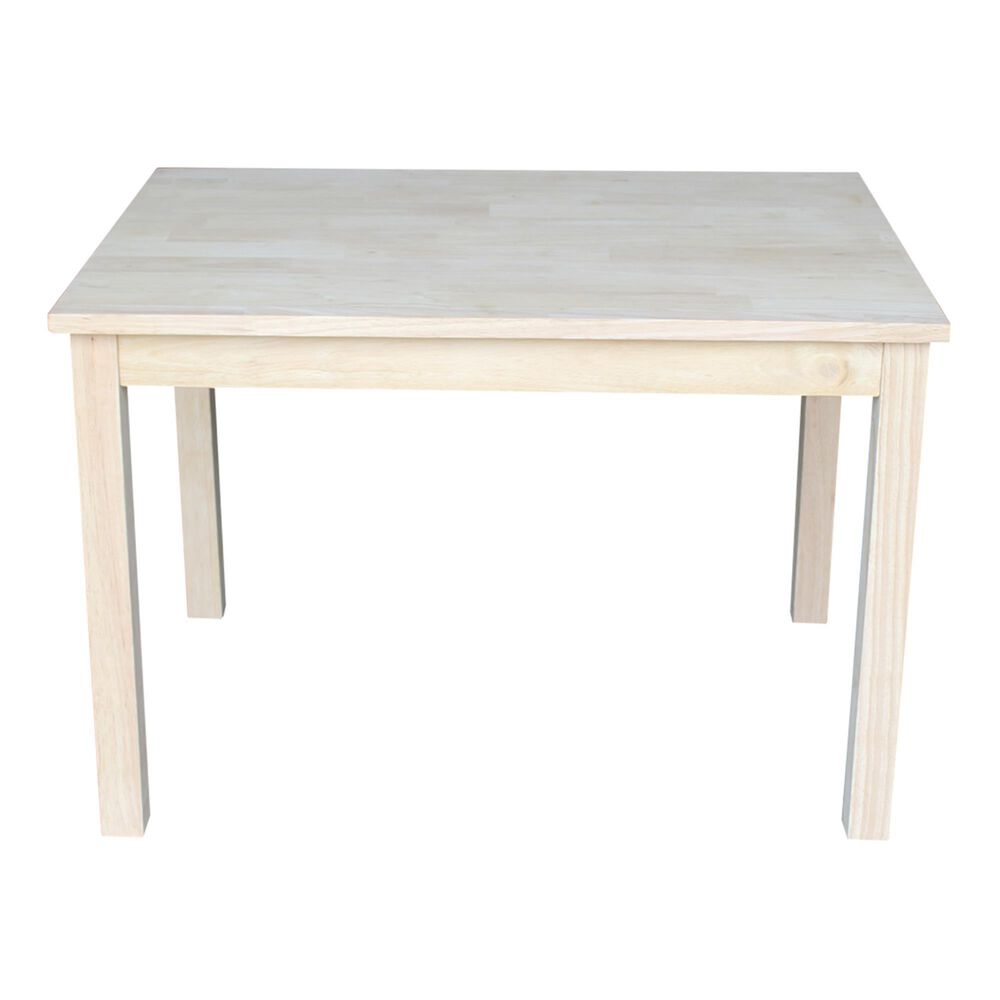 International Concepts Juvenile Table in Unfinished, , large