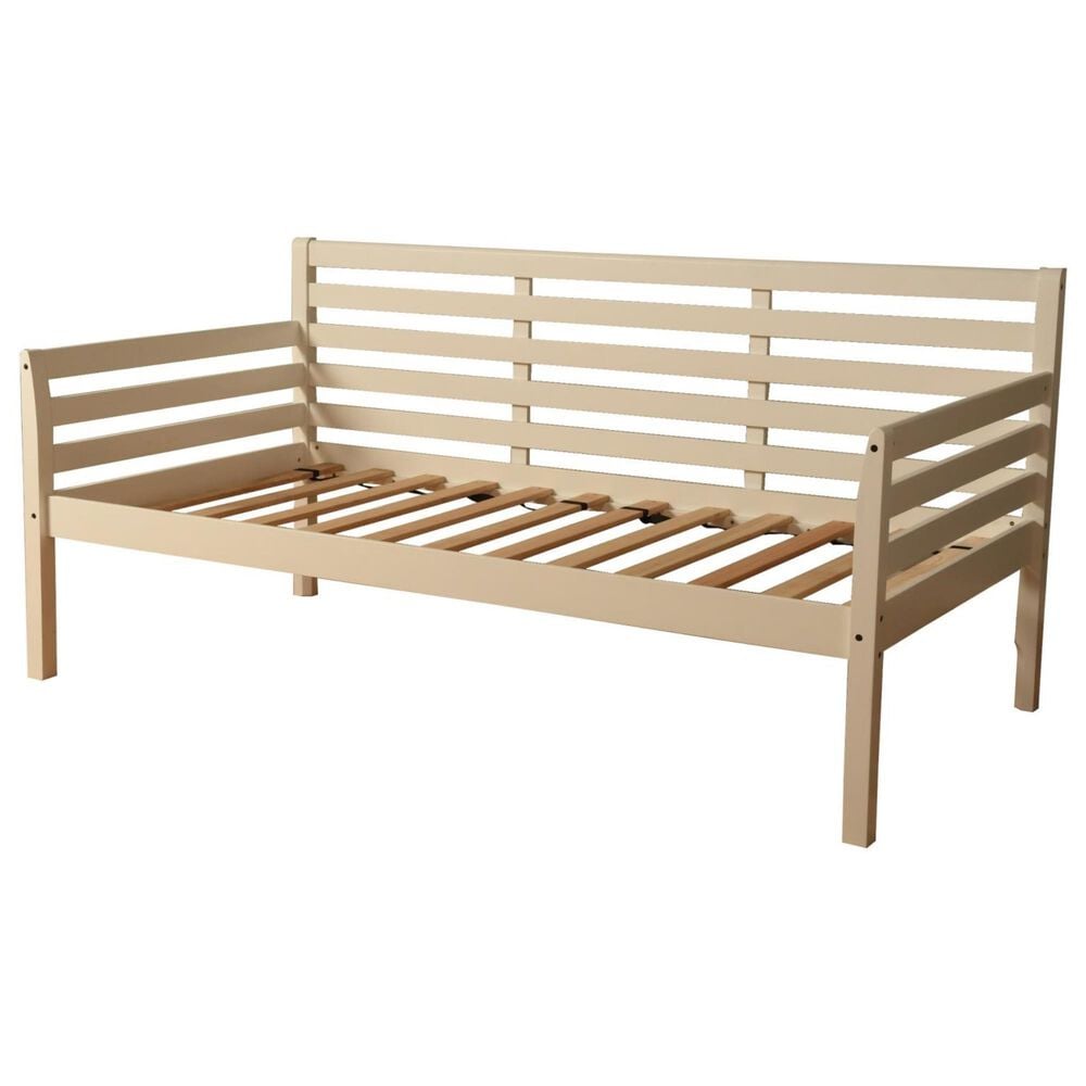 Kodiak Furniture Boho Daybed Frame Only in White, , large