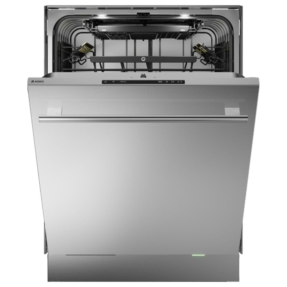 ASKO 50 Series 24&quot; Built-In Tubular Handle Dishwasher with 40 dBA in Stainless Steel, , large