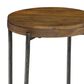 Hekman Bedford Park Chairside Table in Brown and Black, , large