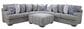 Creature Comforts Cypress 3-Piece Sectional in Lonestar Grey, , large