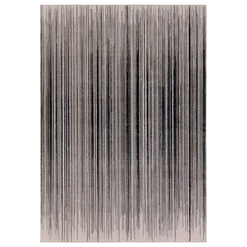 Jaipur Catalyst Adilah 7"10" x 10"6" Antarctica, Ebony, London Fog and Tofu Area Rug, , large