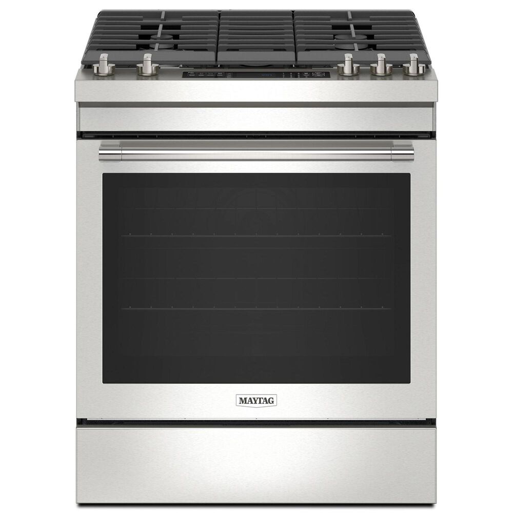 Maytag 30" Slide-In Gas Range in Fingerprint Resistant Stainless Steel, , large