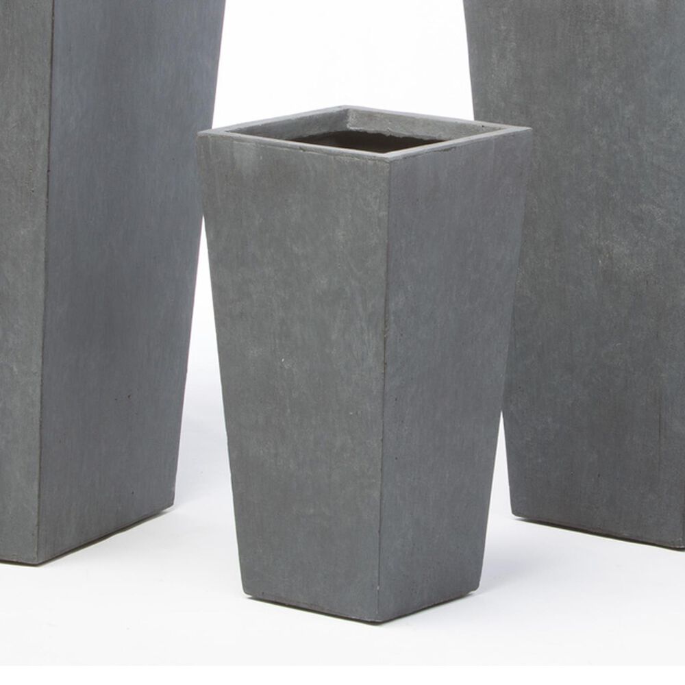 Alfresco Home Small Tall Square Burrow Planter, , large
