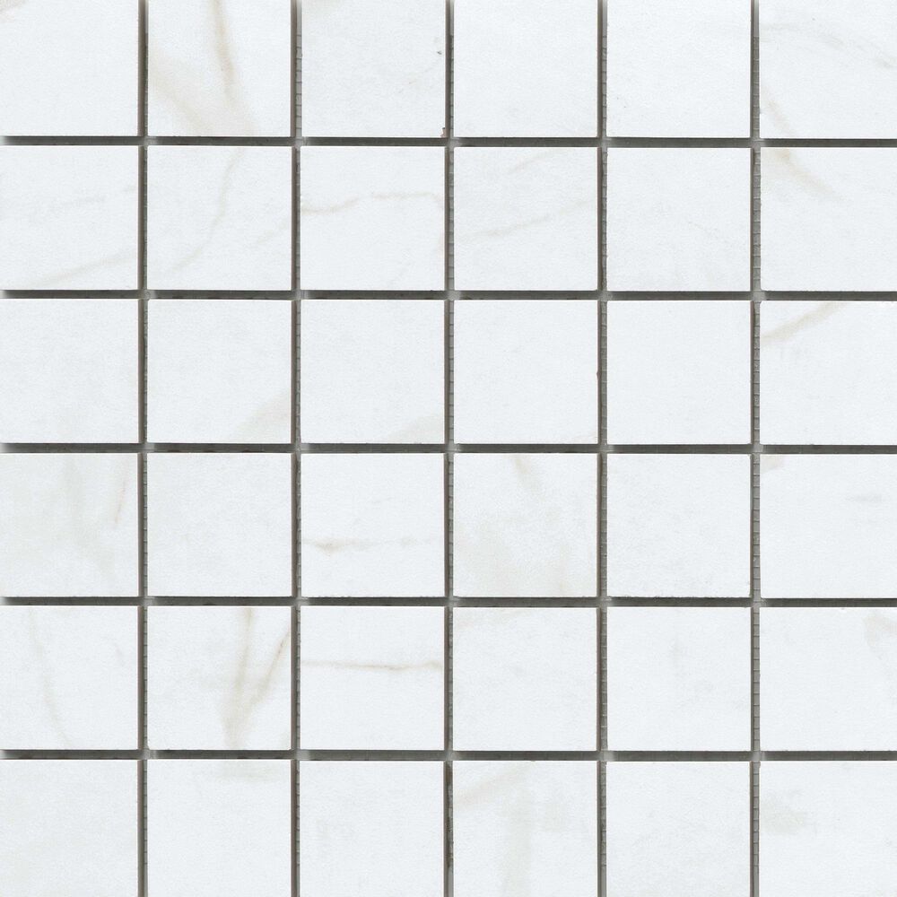 Emser Contessa Oro 2" x 2" Square on 13" x 13" Porcelain Mosaic Sheet, , large