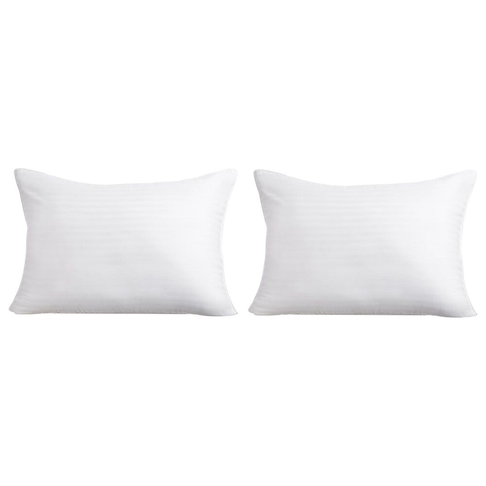 Allied Home Grandeur BMI_8225L_C Down Alternative Density Pillow in White (Set of 2), , large