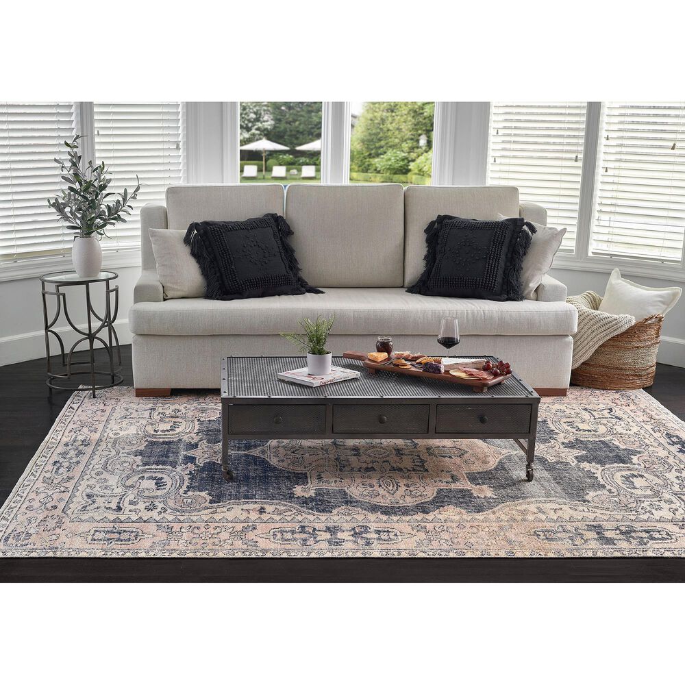 Momeni Chandler 4&#39; x 6&#39; Navy Area Rug, , large