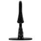 MS International AcquaLuxe Curved Pull-Down Sprayer Kitchen Sink Faucet with Deckplate in Matte Black, , large