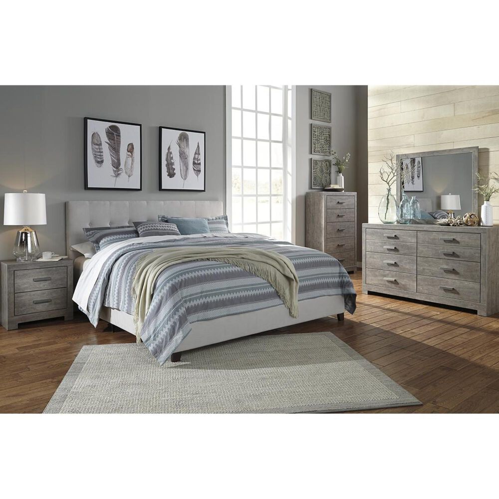 Ashley Culverbach 5 Drawer Chest in Driftwood Gray, , large