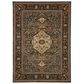 Karastan Spice Market Petra 90661-09097 5"3" x 7"10" Charcoal Area Rug, , large