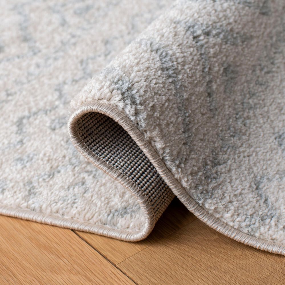 Safavieh Tulum  2&#39; x 9&#39; Ivory and Light Grey Runner, , large