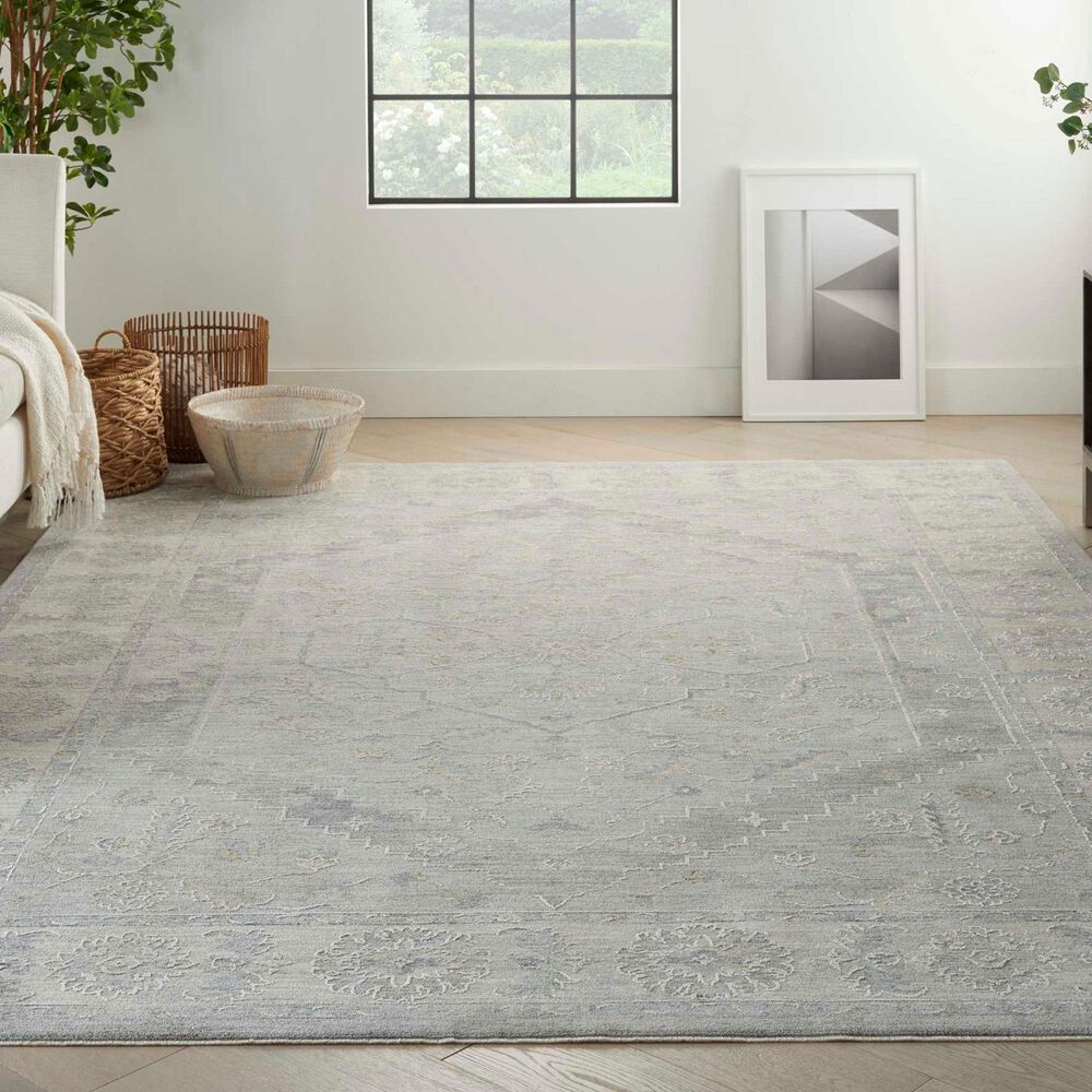 Nourison Infinite 7&#39;10&quot; x 10&#39;4&quot; Grey Area Rug, , large