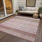 Dalyn Rug Company Portico PO2 Pink 10" x 14" Area Rug, , large