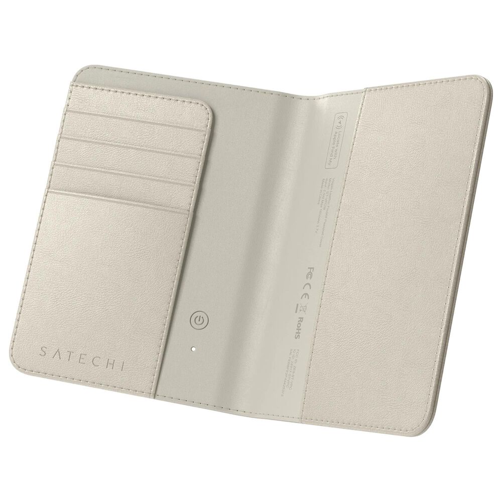 Satechi Vegan-Leather FindAll Passport Cover in Sand, , large
