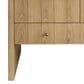 James Martin Vanities Hudson 36" Single Bathroom Vanity in Light Natural Oak with 3 cm Arctic Fall Solid Surface Top and Rectangular Sink, , large