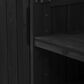 HOMLUX 67" Outdoor Kitchen Island with Stainless Steel Top in Black, , large