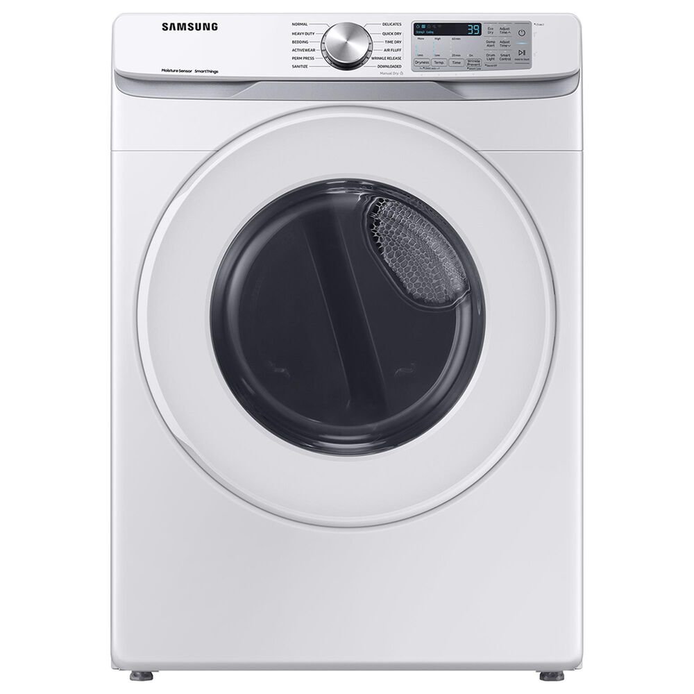 Samsung 7.5 Cu. Ft. Smart Electric Dryer with Sensor Dry in White, , large