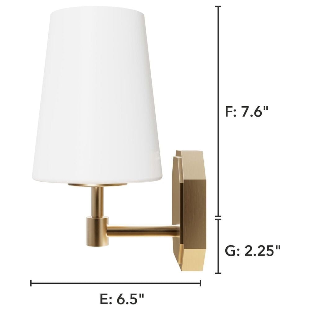 Hunter Nolita 1-Light Wall Sconce in Alturas Gold, , large