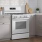 Frigidaire 30" Freestanding Natural Gas Range in White, , large
