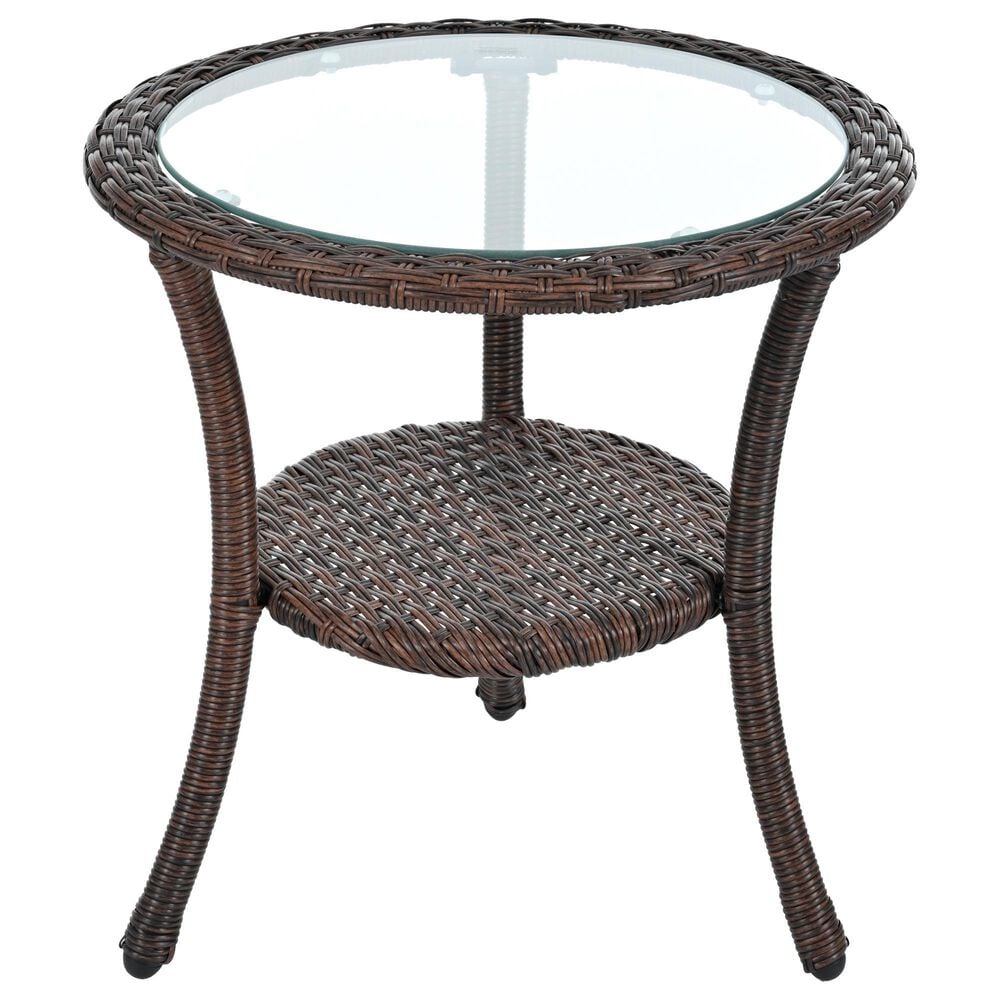 Hearth and Haven 3-Piece Patio Conversation Set in Beige, , large