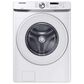 Samsung 4.5 Cu. Ft. Front Load Washer and 7.5 Cu. Ft. Electric Dryer with Sensor Dry Laundry Pair in White, , large