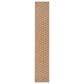 Nourison Twist Reversible 2"2" x 12" Natural Indoor/Outdoor Runner, , large