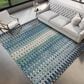 Dalyn Rug Company Brisbane 3" x 5" Indigo Area Rug, , large