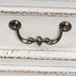Belle Furnishings Junior Executive Desk in Antique White and Bark, , large