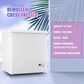 HOMLUX 5 Cu. Ft. Deep Chest Freezer with Removable Basket in White, , large