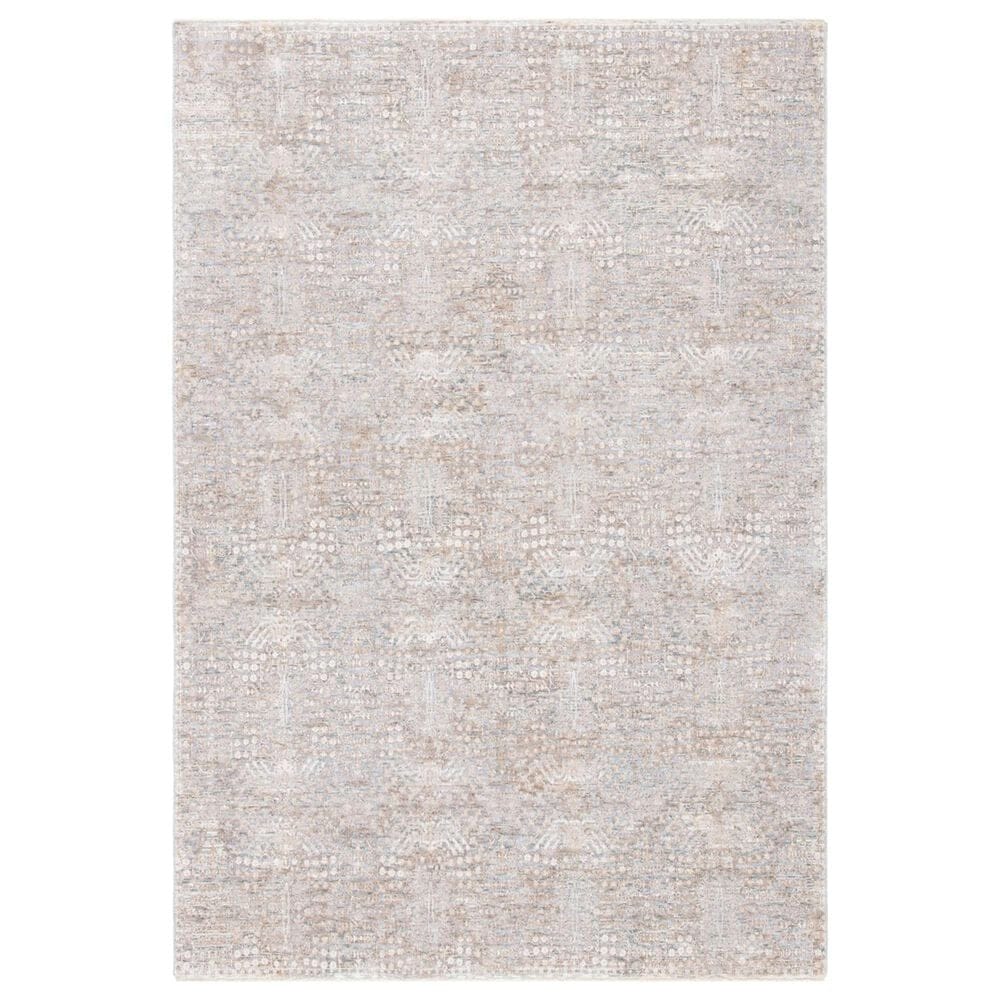 Safavieh Webster WBS332G 9" x 12" Grey and Beige Area Rug, , large