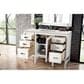 James Martin Vanities Addison 48" Single Bathroom Vanity in Glossy White with 3 cm Eternal Jasmine Pearl Quartz Top and Rectangular Sink, , large