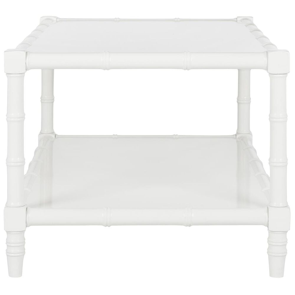 Safavieh Noam Coffee Table in White, , large