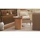 Jennifer Taylor Home Bolin Accent Side Table in Light Natural Brown, , large
