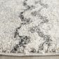 Safavieh Retro RET2136-1180 4" Round Cream and Grey Area Rug, , large
