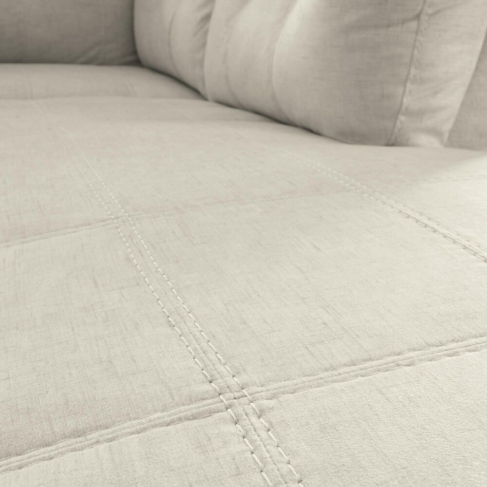 Ashley Falkirk 2-Piece Right Facing Sectional with Chaise in Parchment, , large