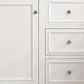 James Martin Vanities De Soto 36" Single Bathroom Vanity in Bright White with 3 cm Eternal Marfil Quartz Top and Rectangular Sink, , large
