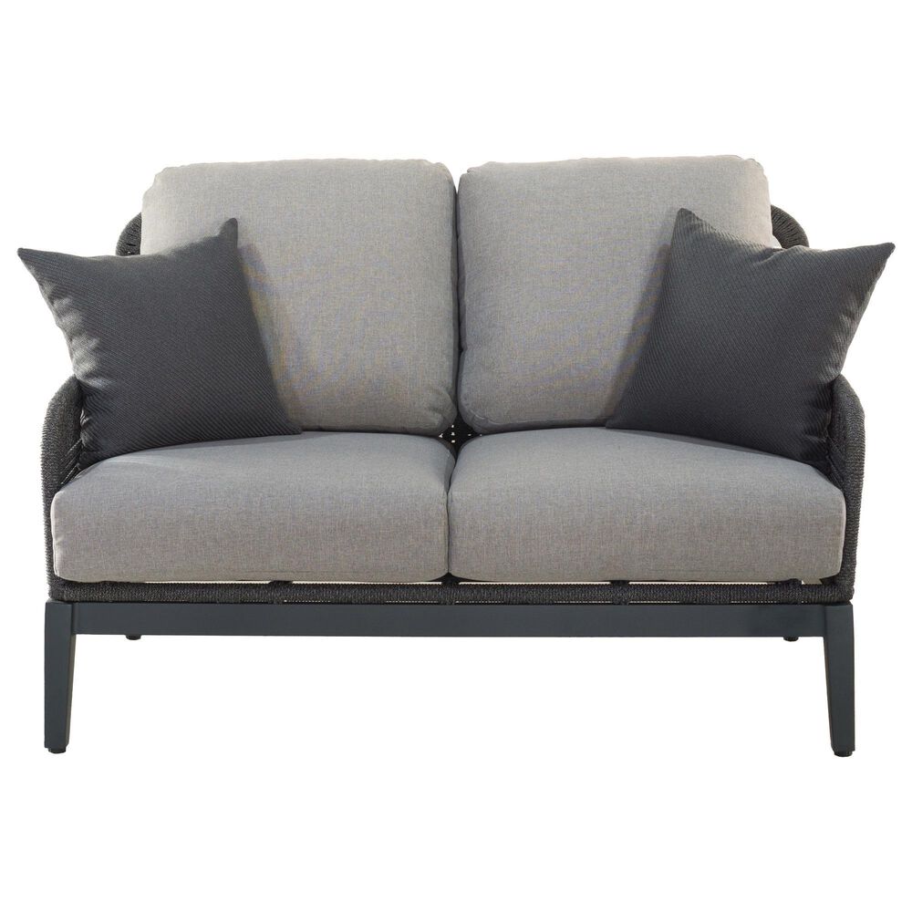 GatherCraft Cyrus Patio Loveseat in Mystic Taupe, , large