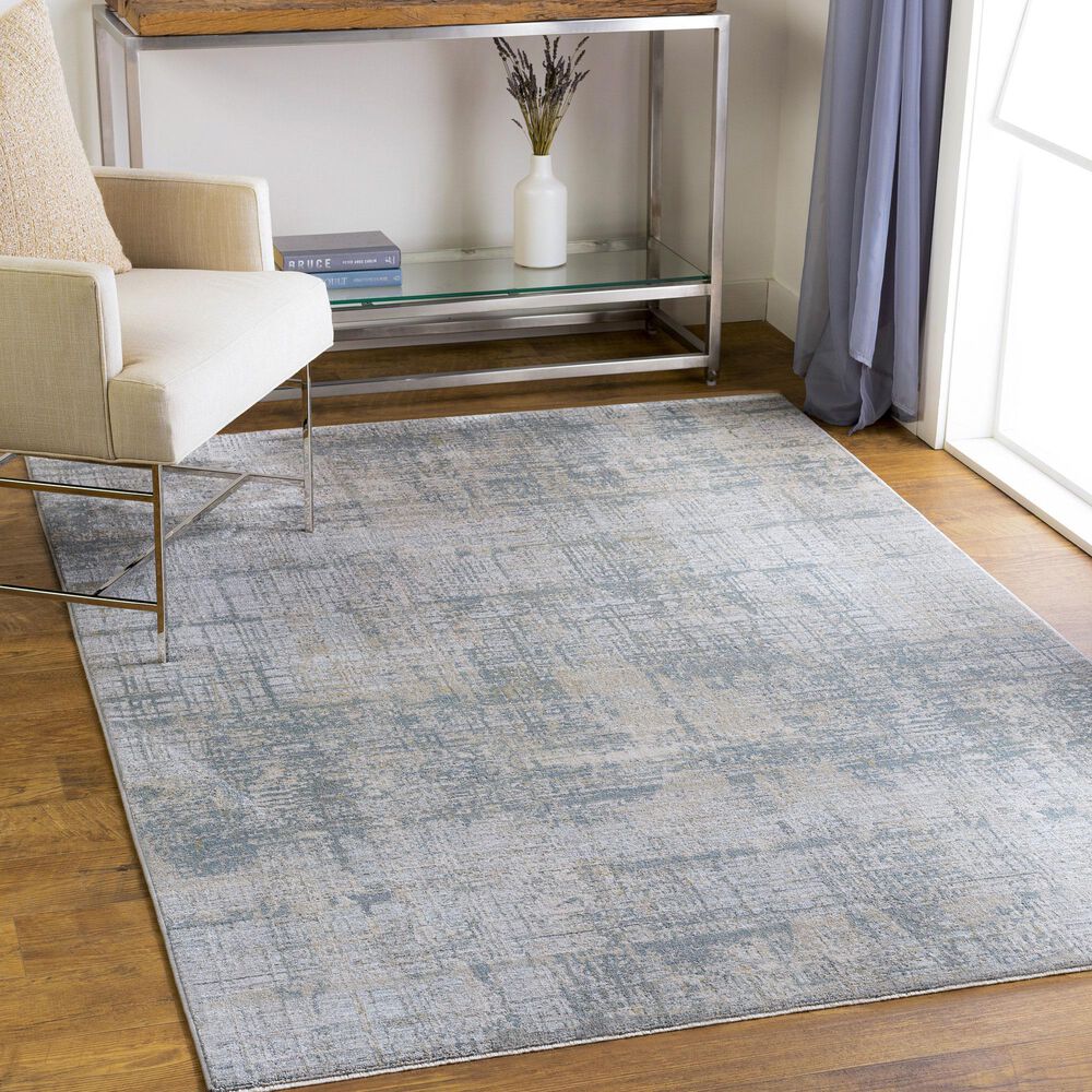 Surya Brunswick 7&#39;10&quot; x 10&#39;3&quot; Dusty Sage, Taupe, Light Gray, White, Pale Blue, Olive, Teal and Light Sage Area Rug, , large