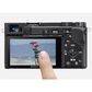 Sony Alpha 6100 Mirrorless Camera 2-Lens Kit with E PZ 16-50mm and E 55-210mm Lenses in Black, , large